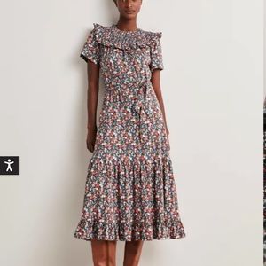 Boden Tiered Ruffle Dress | 16-18